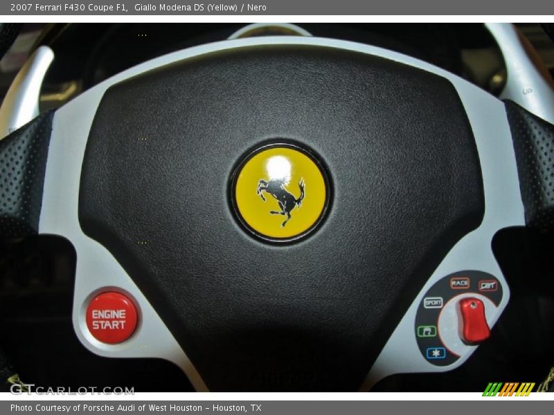 Giallo Modena DS (Yellow) / Nero 2007 Ferrari F430 Coupe F1