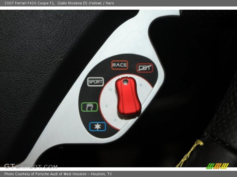 Giallo Modena DS (Yellow) / Nero 2007 Ferrari F430 Coupe F1