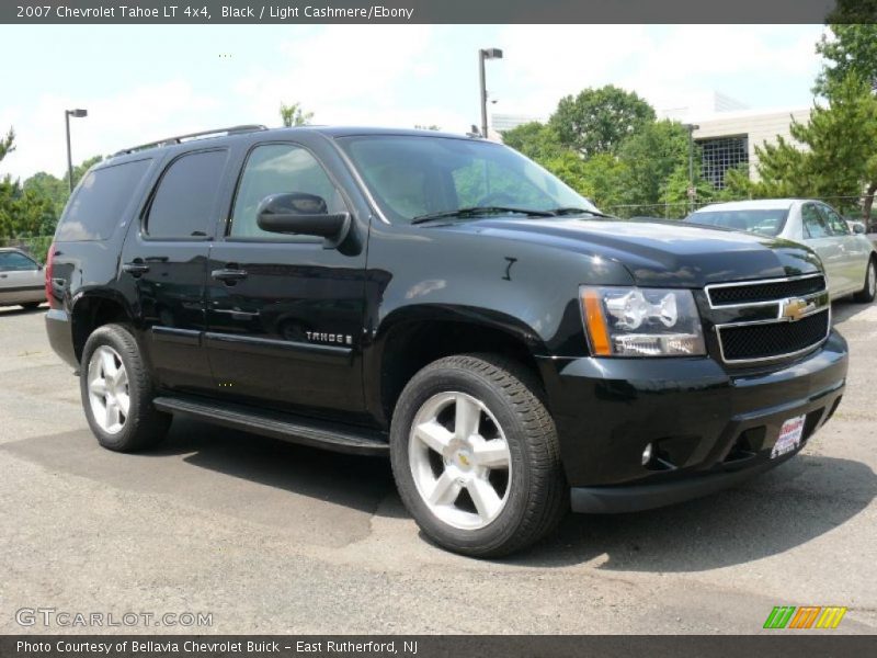 Black / Light Cashmere/Ebony 2007 Chevrolet Tahoe LT 4x4