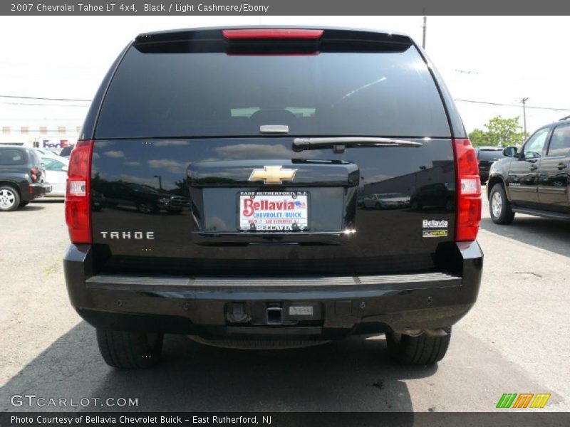 Black / Light Cashmere/Ebony 2007 Chevrolet Tahoe LT 4x4