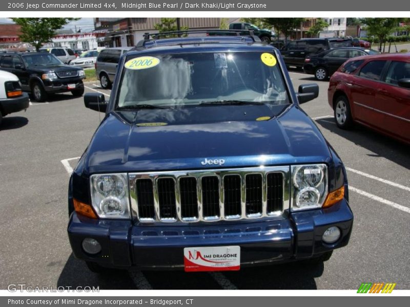 Midnight Blue Pearl / Dark Khaki/Light Graystone 2006 Jeep Commander Limited 4x4