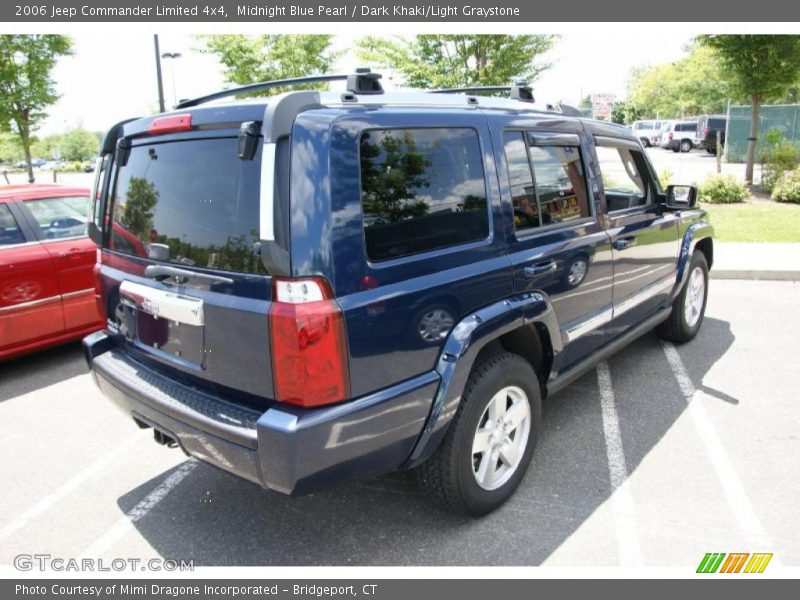 Midnight Blue Pearl / Dark Khaki/Light Graystone 2006 Jeep Commander Limited 4x4