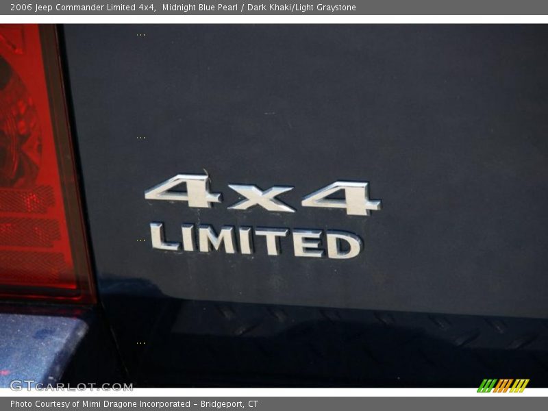 Midnight Blue Pearl / Dark Khaki/Light Graystone 2006 Jeep Commander Limited 4x4