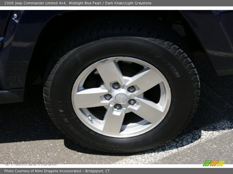 Midnight Blue Pearl / Dark Khaki/Light Graystone 2006 Jeep Commander Limited 4x4