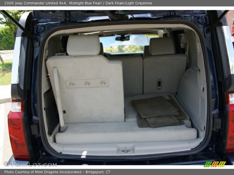 Midnight Blue Pearl / Dark Khaki/Light Graystone 2006 Jeep Commander Limited 4x4