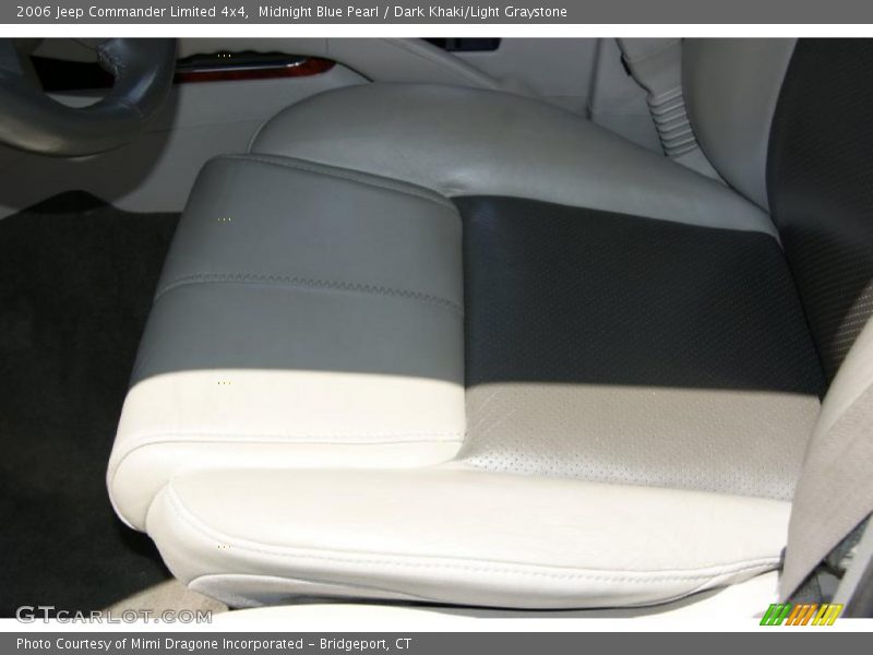 Midnight Blue Pearl / Dark Khaki/Light Graystone 2006 Jeep Commander Limited 4x4