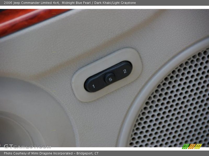 Midnight Blue Pearl / Dark Khaki/Light Graystone 2006 Jeep Commander Limited 4x4