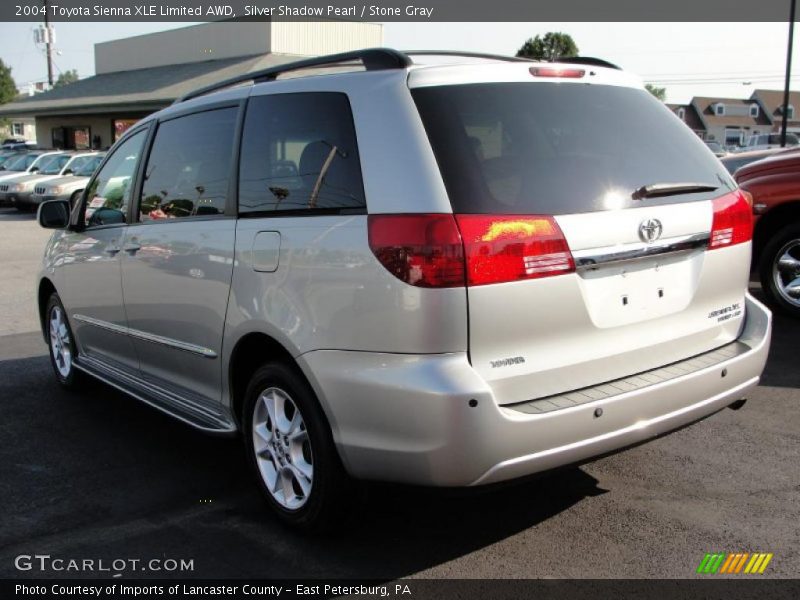 Silver Shadow Pearl / Stone Gray 2004 Toyota Sienna XLE Limited AWD