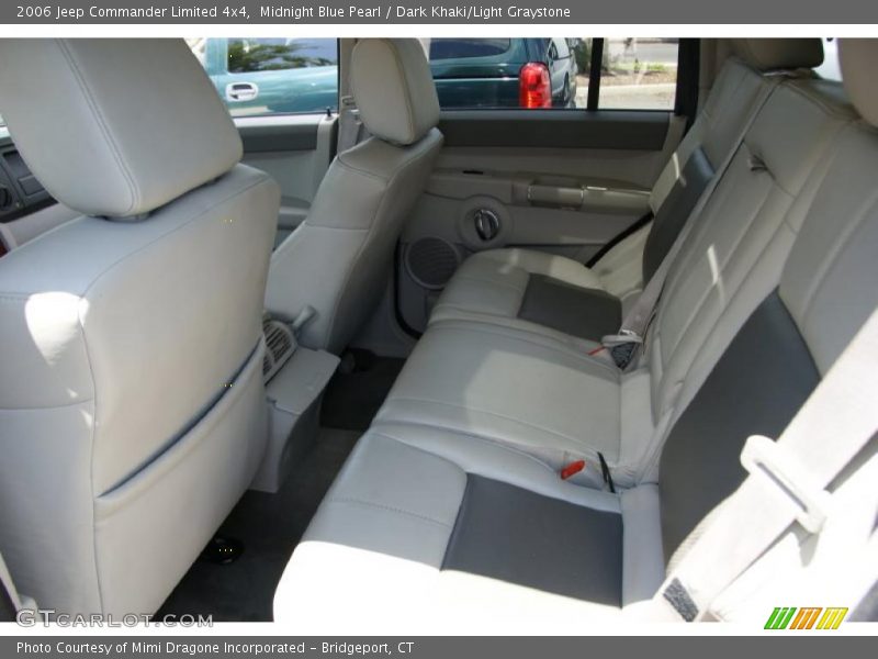 Midnight Blue Pearl / Dark Khaki/Light Graystone 2006 Jeep Commander Limited 4x4