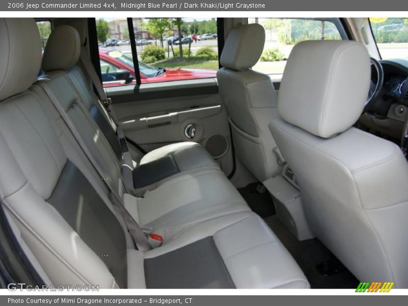 Midnight Blue Pearl / Dark Khaki/Light Graystone 2006 Jeep Commander Limited 4x4