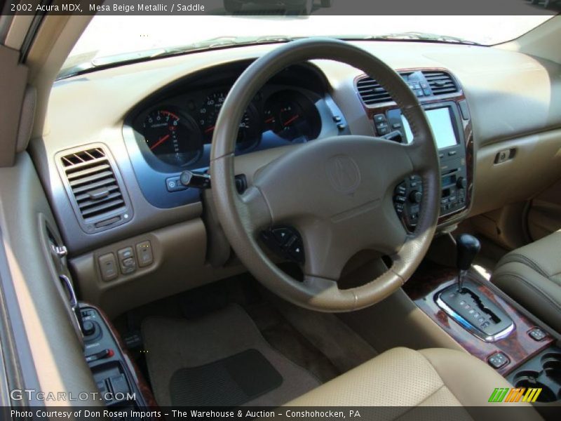 Mesa Beige Metallic / Saddle 2002 Acura MDX