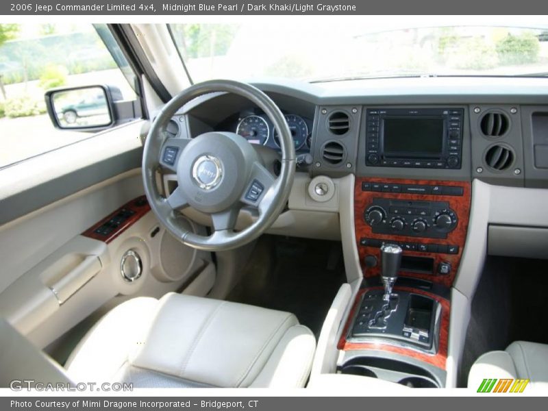 Midnight Blue Pearl / Dark Khaki/Light Graystone 2006 Jeep Commander Limited 4x4