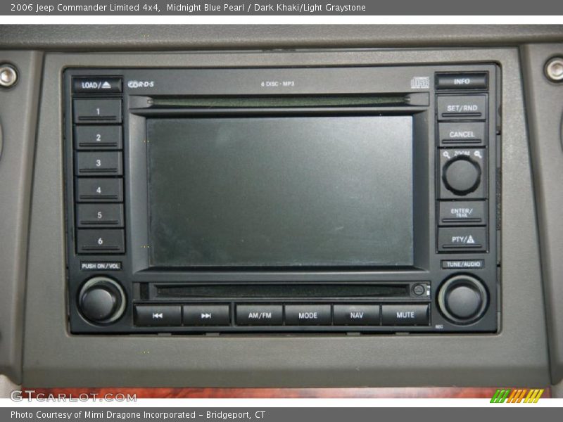 Midnight Blue Pearl / Dark Khaki/Light Graystone 2006 Jeep Commander Limited 4x4