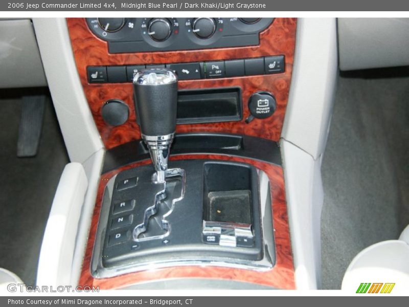 Midnight Blue Pearl / Dark Khaki/Light Graystone 2006 Jeep Commander Limited 4x4