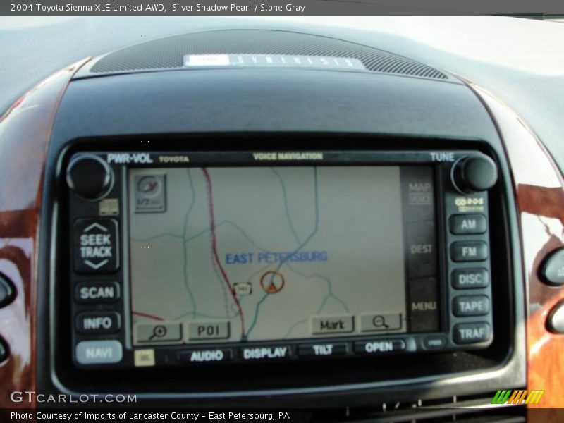 Silver Shadow Pearl / Stone Gray 2004 Toyota Sienna XLE Limited AWD