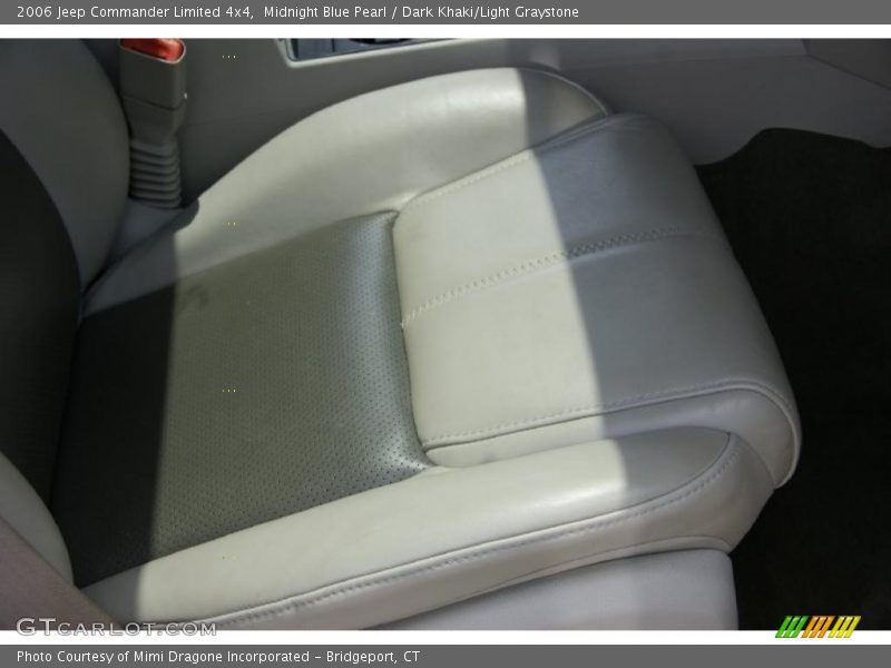 Midnight Blue Pearl / Dark Khaki/Light Graystone 2006 Jeep Commander Limited 4x4
