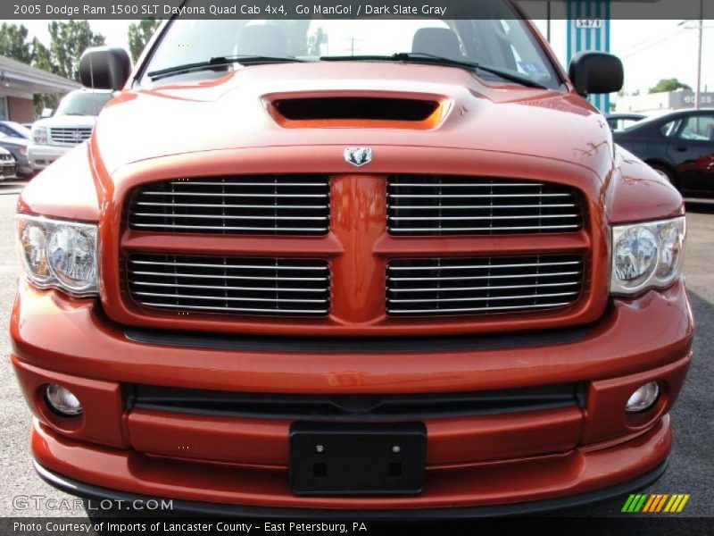 Go ManGo! / Dark Slate Gray 2005 Dodge Ram 1500 SLT Daytona Quad Cab 4x4