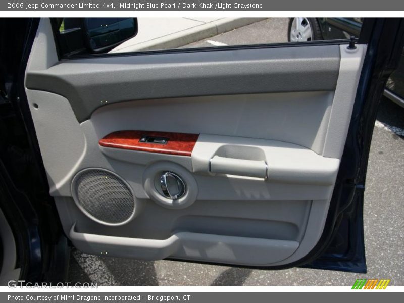 Midnight Blue Pearl / Dark Khaki/Light Graystone 2006 Jeep Commander Limited 4x4
