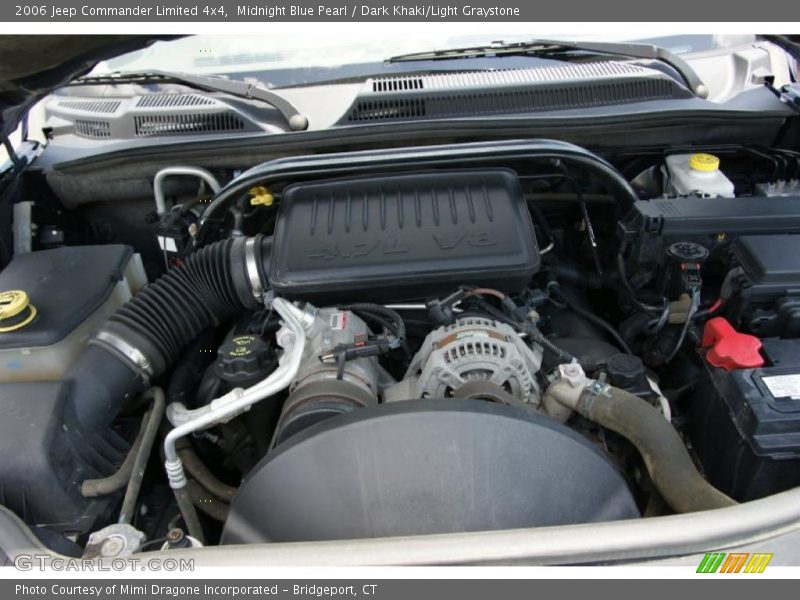 Midnight Blue Pearl / Dark Khaki/Light Graystone 2006 Jeep Commander Limited 4x4