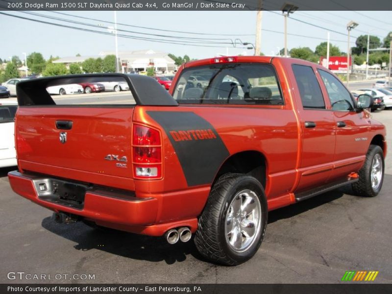 Go ManGo! / Dark Slate Gray 2005 Dodge Ram 1500 SLT Daytona Quad Cab 4x4