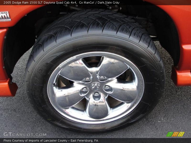Go ManGo! / Dark Slate Gray 2005 Dodge Ram 1500 SLT Daytona Quad Cab 4x4