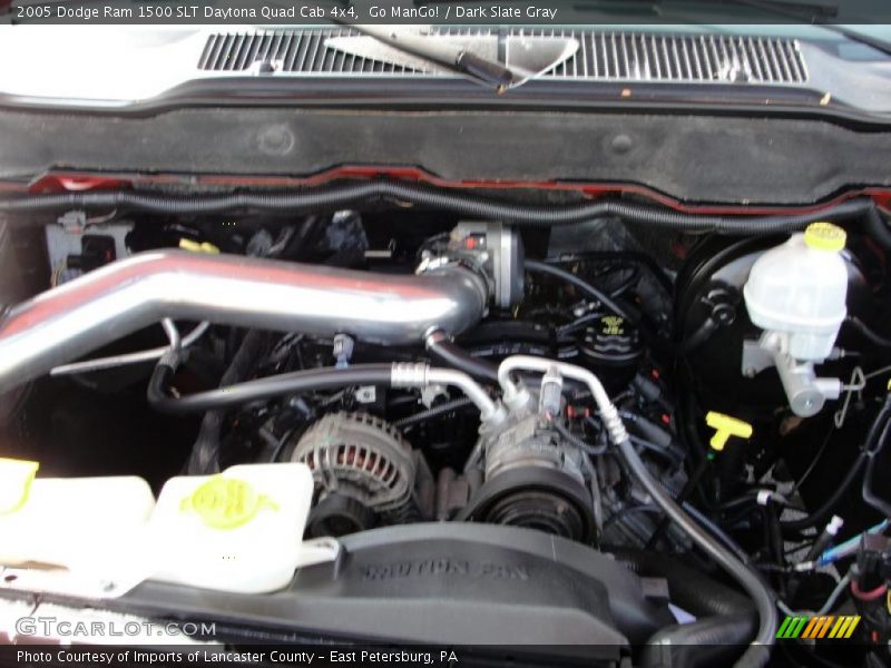 Go ManGo! / Dark Slate Gray 2005 Dodge Ram 1500 SLT Daytona Quad Cab 4x4