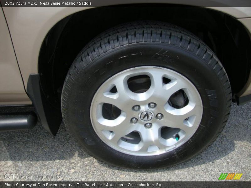 Mesa Beige Metallic / Saddle 2002 Acura MDX