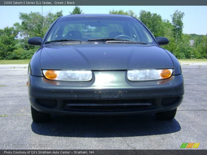 Green / Black 2000 Saturn S Series SL1 Sedan