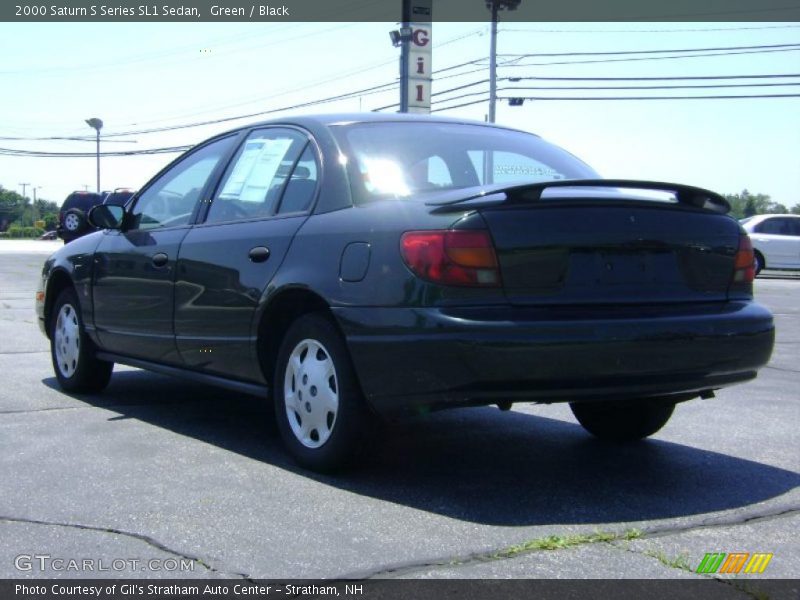 Green / Black 2000 Saturn S Series SL1 Sedan