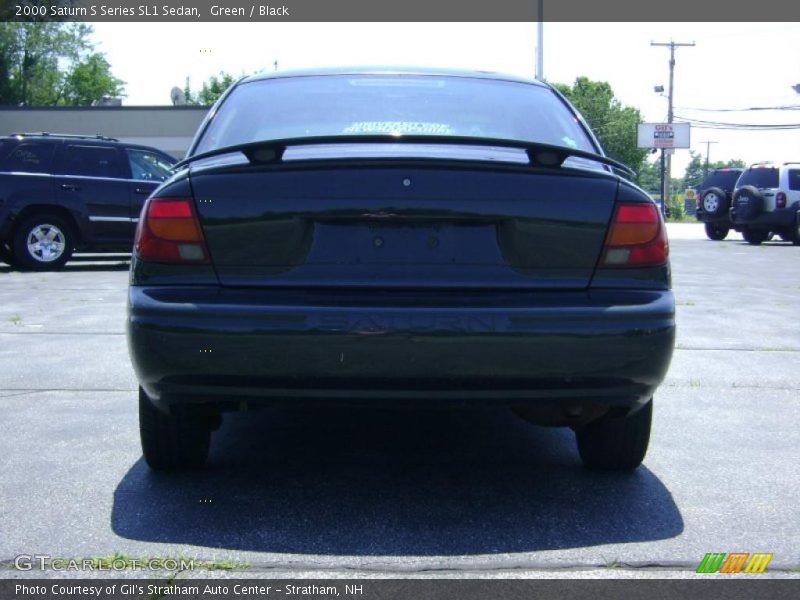 Green / Black 2000 Saturn S Series SL1 Sedan