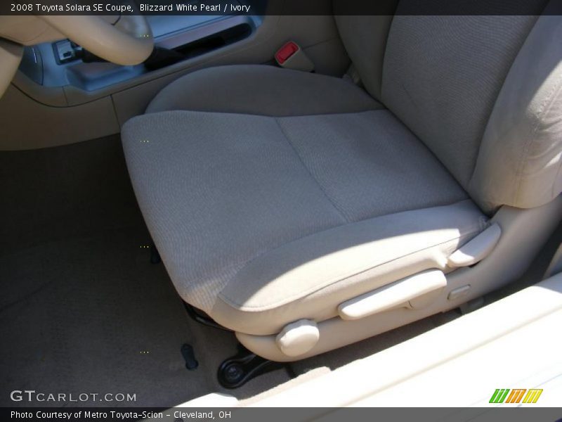 Blizzard White Pearl / Ivory 2008 Toyota Solara SE Coupe