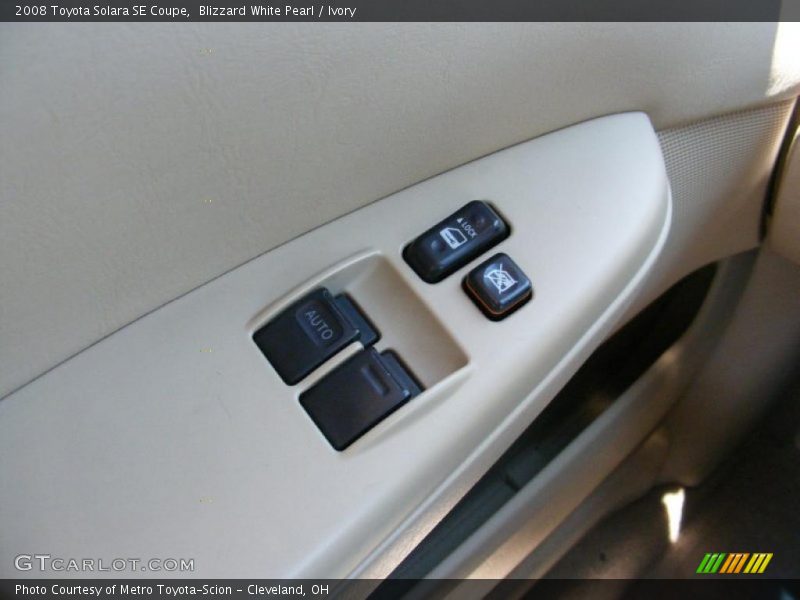 Blizzard White Pearl / Ivory 2008 Toyota Solara SE Coupe