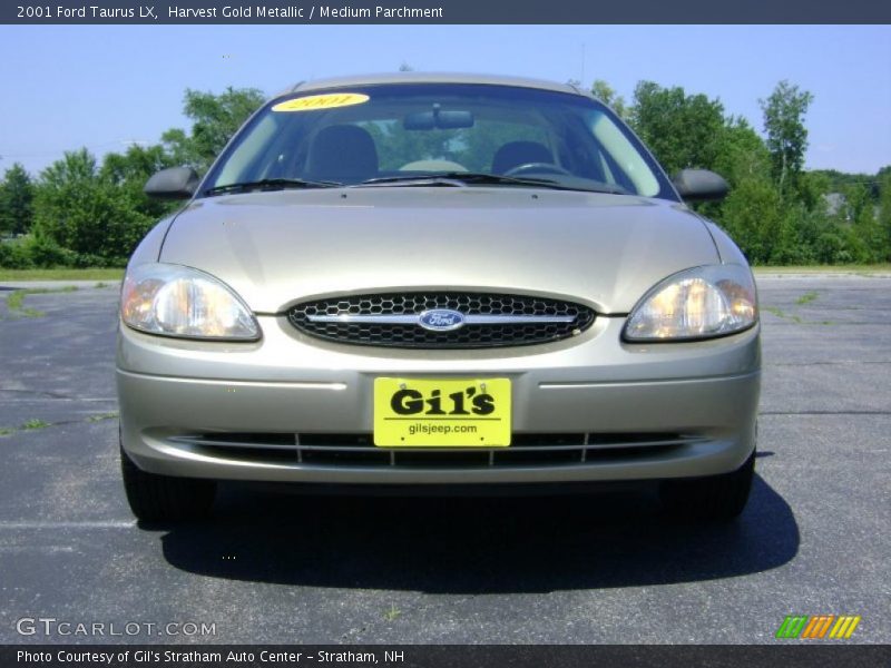 Harvest Gold Metallic / Medium Parchment 2001 Ford Taurus LX