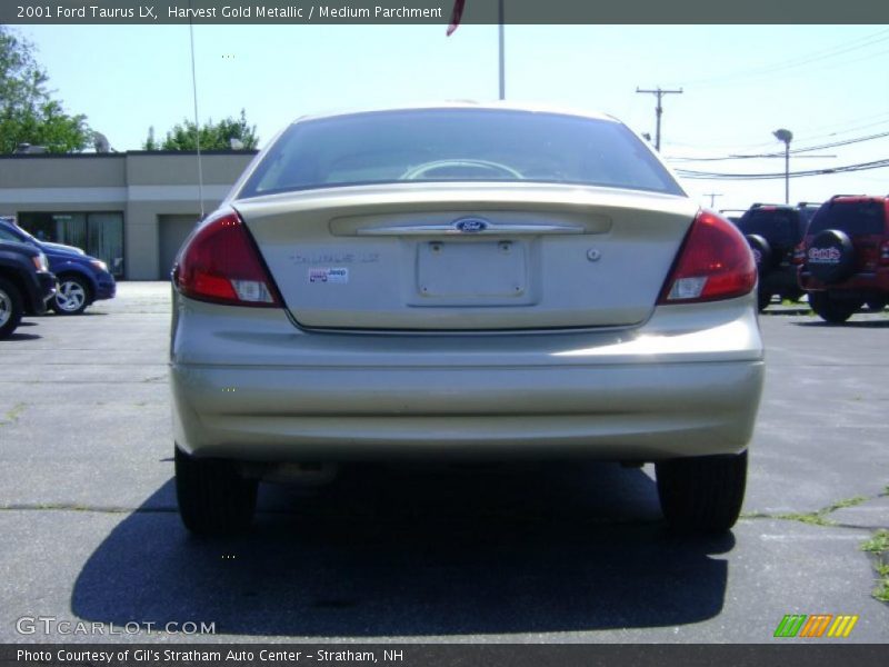 Harvest Gold Metallic / Medium Parchment 2001 Ford Taurus LX