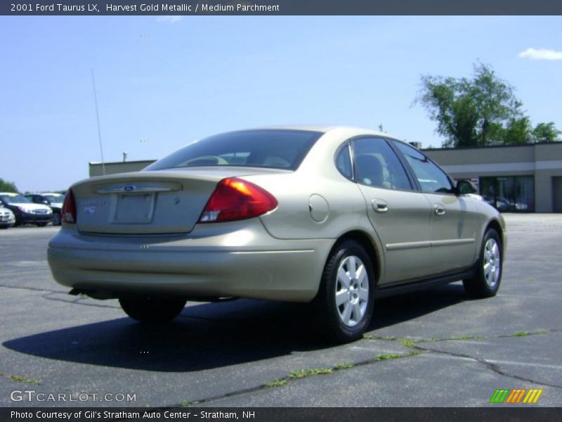 Harvest Gold Metallic / Medium Parchment 2001 Ford Taurus LX