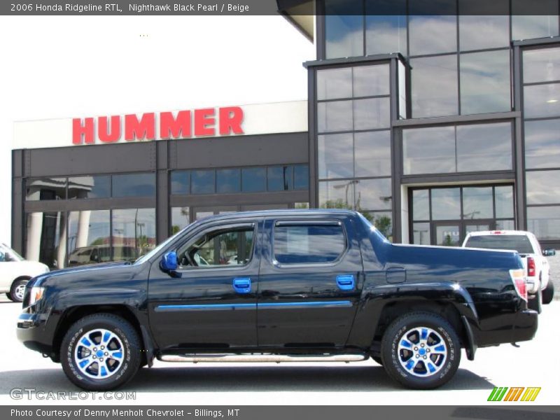 Nighthawk Black Pearl / Beige 2006 Honda Ridgeline RTL