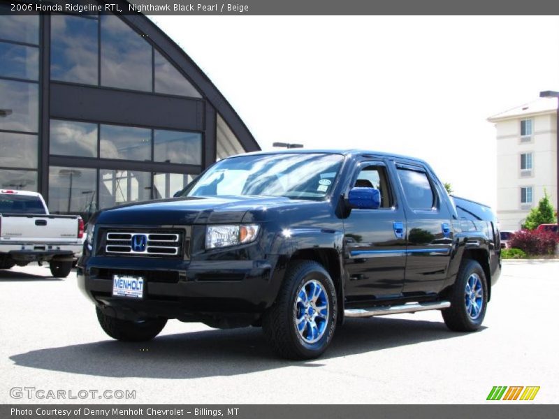 Nighthawk Black Pearl / Beige 2006 Honda Ridgeline RTL