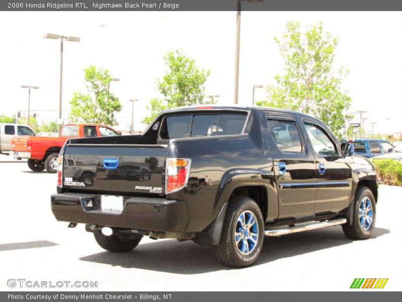 Nighthawk Black Pearl / Beige 2006 Honda Ridgeline RTL