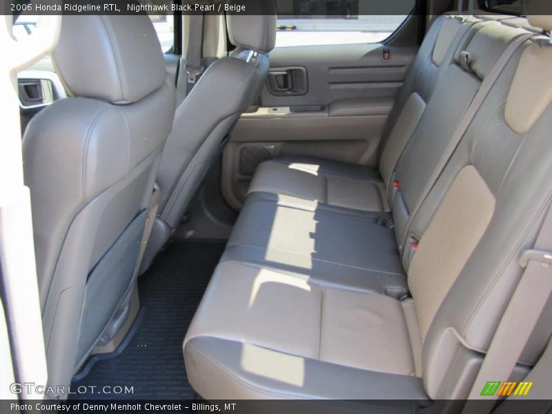Nighthawk Black Pearl / Beige 2006 Honda Ridgeline RTL