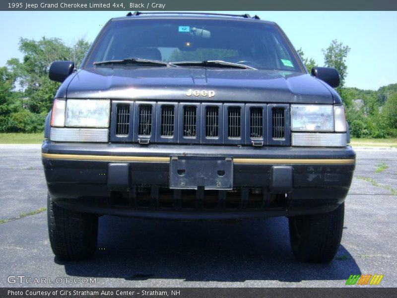 Black / Gray 1995 Jeep Grand Cherokee Limited 4x4