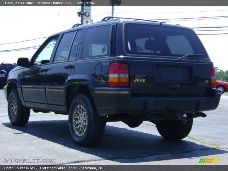 Black / Gray 1995 Jeep Grand Cherokee Limited 4x4