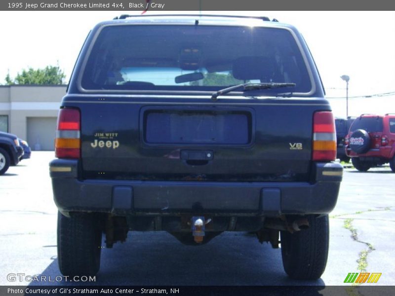 Black / Gray 1995 Jeep Grand Cherokee Limited 4x4