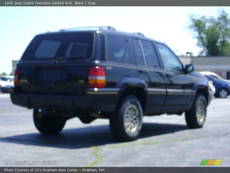 Black / Gray 1995 Jeep Grand Cherokee Limited 4x4