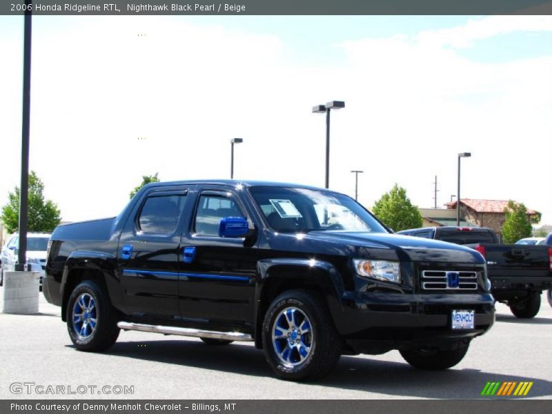Nighthawk Black Pearl / Beige 2006 Honda Ridgeline RTL