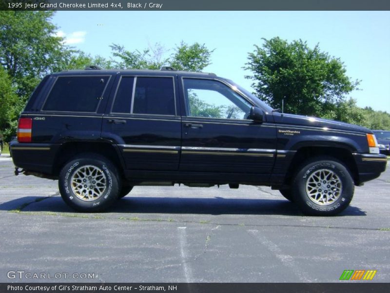 Black / Gray 1995 Jeep Grand Cherokee Limited 4x4