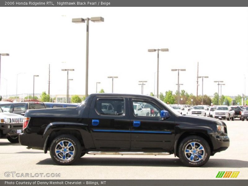 Nighthawk Black Pearl / Beige 2006 Honda Ridgeline RTL