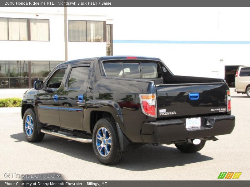 Nighthawk Black Pearl / Beige 2006 Honda Ridgeline RTL