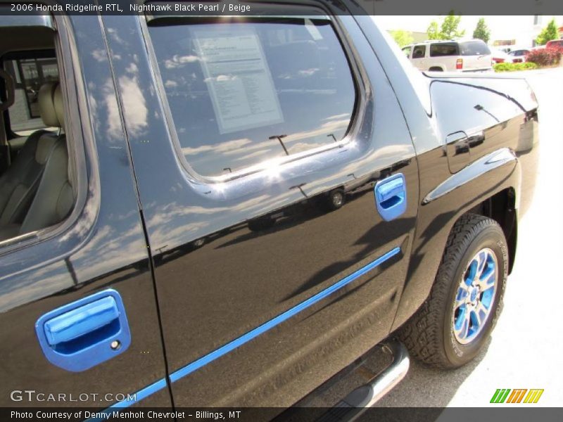Nighthawk Black Pearl / Beige 2006 Honda Ridgeline RTL