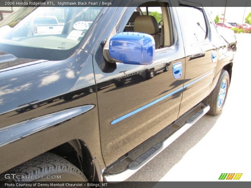 Nighthawk Black Pearl / Beige 2006 Honda Ridgeline RTL
