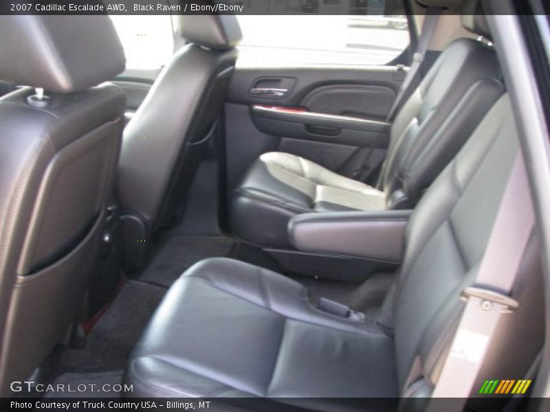 Black Raven / Ebony/Ebony 2007 Cadillac Escalade AWD